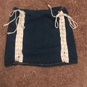 Jean skirt